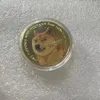 Подарки WOW Gold Closed Dogecoin Commorative Монеты Симпатичные Собаки Собаки Собатель Souvenir Collection.CX