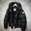 Fashion Classic Men Luxury Designer Brand Down Jacket Parkas Man Epaulettes Trend Winter Warm Tyiu