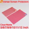 Universal Ultra Clear Screen Protector 21 인치 크기 300x450mm 노트북 TV 태블릿 PC 휴대폰 보호 필름 용 소매 패키지 없음