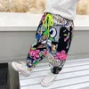 Детские штаны девочки летние комары женщин с хлопчатобумальными мальчиками онлайн граффити граффити детские сгустки 220808