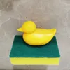 Kitchen Sink Sponge Holder Animal Dry Storage Shelf Söt kanin Duck Sug Cup Draining Rack för kökstillbehör Torkning