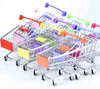 Mini Shopping Cart Kids Toys Simulation Supermarket Trolleys Play Play Toy Kids Room Room Storage Storage Decore 0990