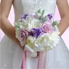 Düğün Çiçekleri Nedime Gelin Buketleri Kraliyet Yapay Gül Buket Aksesuarları SPH061wedding