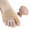 Meias meios 1 par de dedos de dedão do dedo do pé Hallux valgo bunion corretor ortopédico alívio de tala alívio dos pés de altura dos pés