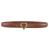 designer Belts belt women039s love smooth buckle leather thin simple versatile suit dress trouser6034950