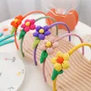 Hair Accessories Children's Headband Spring Flower Girls Band Cute Korean Hairband Girl Scrunchies Scrunchie AccessoriesHair