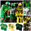 Nik1 2021 Oregon Ducks Football Jersey NCAA College Justin Herbert CJ Verdell Kayvon Thibodeaux Tyler Shough DJ Johnson Justin Flowe Noah Sewell