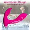 Vibrator Clitoris G-Spot Oplaadbare waterdichte koppels met 9 krachtige draadloze afstandsbediening sexy speeltjes voor vrouwen