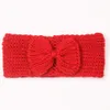 15982 Europe Baby Baby Treat Hairband Bowknot Bandband Candy Color Headwrap Kid