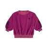Childrens Sweater Ins Autumn and Winter BC Boy Hoodie Girl Color Cartoon Pattern Cotton Warm Sweatshirt 220809
