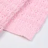 51 2022 Runway Summer Brand Same Style Sweater White Pink T Shirt V Neck Sleeveless Women's Sweaters ming