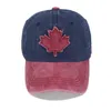 Cotton Gorras Brand Canada Flag Men Baseball Cap of Hat Mens Snapback Bone verstelbare wonmens