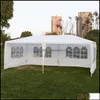 Schaduw tuingebouwen patio gazon huis patio outdoor 3x9m luifel feestje bruiloft tent gazebo paviljoen cater evenementen sidewall drop levering 2