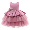 Girl039s Robes Dentelle Maille Bébé Filles 1er 2 3 4 5 Ans Anniversaire Baptême Tutu Robe Né Mariage Baptême Formelle Princesse Clot3162403