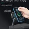 Universal 3in1 15W Qi Wireless Charger Mini Station Fast Charging لـ iPhone 13 12 Pro Max Airpods Pro Apple Watch 6 5 4 3 2