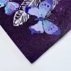 Butterfly Dream Coverers постельного белья Установите фиолетовый подоюзной чехол с наволочками Twin Full Queen King Size BedClothes 3 шт. Главная Текстиль 220316