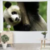 Vägg hängande tarot anpassad växt söt panda tapestry mandala heminredning stor storlek 220622