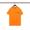23SS Herren Damen Designer T-Shirts Mann Mode Brief gedruckt T-Shirt Schwarz Weiß Orange Farbe T-Shirts Casual T-Shirts Kurzarm L2828
