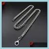 Colares de correntes pingentes de joias de joias qu￪lo de quilha colar de cadeia 316l a￧o inoxid￡vel Orc Moda de moda e mulheres acess￳rios