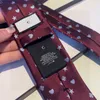 Cravatte da uomo Cravatte firmate Cravatta Moda ricamata Business Luxury Alta qualità con confezione regalo Cravatta in seta