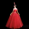 Stage Wear 3 Colors Fashion Gorgeous Female Belly Dance Skirt Plus Size Spanish Flamenco Dress Team Gypsy Costume SL6090