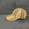 2022 бренд Шляпы Дизайнерские кепки Мужчины Женщины гольф Бейсболка Хлопковая шляпа от солнца с надписью Высокое качество Хип-хоп в полоску Классические шляпы8934183