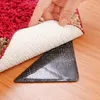 Carpets Carpets 4Pair Ecofriendly Reusable Rug Grippers Pads Washable Silicone Non Slip Grip Corners Bathroom Kitchen Floor Carpet Mat Gr