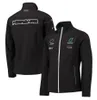 F1 Drivers Jackor Formel 1 Team Sweatshirt Jacket Autumn and Winter Racing Suit Uniform Jacket Men's Casual Zip Up Windbreak2853