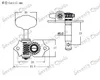Vintage Open Gear Guitar Sugs Pegs Machine Head - 18: 1 передаточное число / хром и золото для выбора