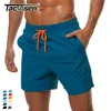 Tacvasen Summer Beach Board shorts de natação masculino Casual Surf Swimming Swornks Outdoor Jogger Sweetshorts Elastic Wym Gym Shorts 220520