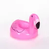 Porta-copos inflável em PVC Flamingo coaster produto inflável para água Porta-copos flutuante para bebidas