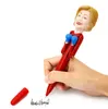 Donald Trump Talking Sound Pen Rolig Gag Gift Gör Amerika Bra igen Du är avfyrade Intelligent Toy Boxing Decompression Pen