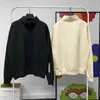 Herren Hoodies Sweatshirts 2022 Pullover mit halbem Reißverschluss, Buchstabe Nebel, Stehkragen, Mode