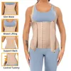 Women Waist Trainer Body Shaper Corset Top Slimming Sheath Woman Flat Belly High Compression Modelling Belt Shapewear Underwear L220802