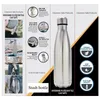 750ml Diversion Waterfles Draagbare Waterfles Geheime Stash Pil Organizer Can Safe Hiding Spot voor Money Bonus Sleutelhanger Ring Box CX220413