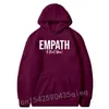 Sweats à capuche pour hommes Empath I Feel You Gift For Empathy Person Empathy CosieClassic Hoodie Designer Long Sleeve Men HoodedMen's