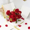 Cadeau cadeau 1pcs / lot mariage surprise fête anniversaire 25x25x35cm boîte de papier pour fille amour anniversaire boîtes de fleurs cadeau