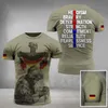 Men's T-Shirts GERMAN-AIR-FORC-ARMY Solidier Country 3D Printed High Quality Milk Fiber T-shirt Summer Round Neck Men Female Casual Top-5Men