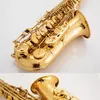 Drop E-tune saxophone Alto professionnel original YAS-875 modèle de structure un à un instrument de musique SAX en laiton plaqué or