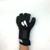 Goleiro de futebol de alta qualidade de 4 mm Luvas de futebol Predator Pro Mesmo parágrafo proteger as técnicas de zonas de desempenho dos dedos Técnicas de adulto 8-10