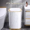 Smart Sensor Garbage Kitchen Łazienka Toaleta THASH CAN AUTORTURCJA WODY ODPOWIEDZIENY Z POWA 1015L 220618
