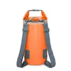 5/10/15 / 20l zwemmen waterdichte tas PVC kanoën kajakken rafting outdoor sport droge zak opbergtassen reisset CX220318