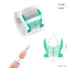 100 Stücke Nail Art Erweiterung Formen Aufkleber UV Gel Gebäude Selbstklebende Maniküre Guide Salon Zubehör Werkzeuge NAT039