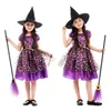 Occasioni speciali Umorden Bambino Bambini Costume da strega Ragazze Halloween Purim Festa di carnevale Mardi Gras Fantasia Fancy Dress Cosplay 220826