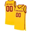 rare USC Trojans Jerseys 10 DeRozan Jersey Nick Young Brian Scalabrine Cheryl Miller Lisa Leslie College Basketball Jerseys Custom Stitched