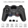 Spelkontroller Joysticks 2.4G Controller Gamepad Android Wireless Joystick Joypad för Switch PS3/Smart Phone Tablet PC Smart TV Box Blue Blue