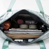 Väskor Space Cotton Travel Bag Justerbar Fashion Cabin Tote Bag Handväska Carry On Bagage Waterproof Fitness Shoulder Bag For Women 22061