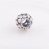 Authentic 925 Sterling Silver Classic Beads Openwork Pink heart Silver Charms Fits European Pandora Style Jewelry Bracelets & Necklace DIY For Women 791283EN40