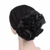 Gorro Feio/crânio Caps Mulheres Muslim Flower Turban Hat hap