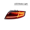 Car Dynamic Turn Signal Tail Light Assembly For Audi TT LED Taillight 2006-2014 Rear Fog Brake Reverse Lights Auto Accessories Lamp